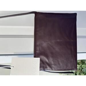 COS Trove Crossbody Bag - Leather NWT Bordeaux Burgundy